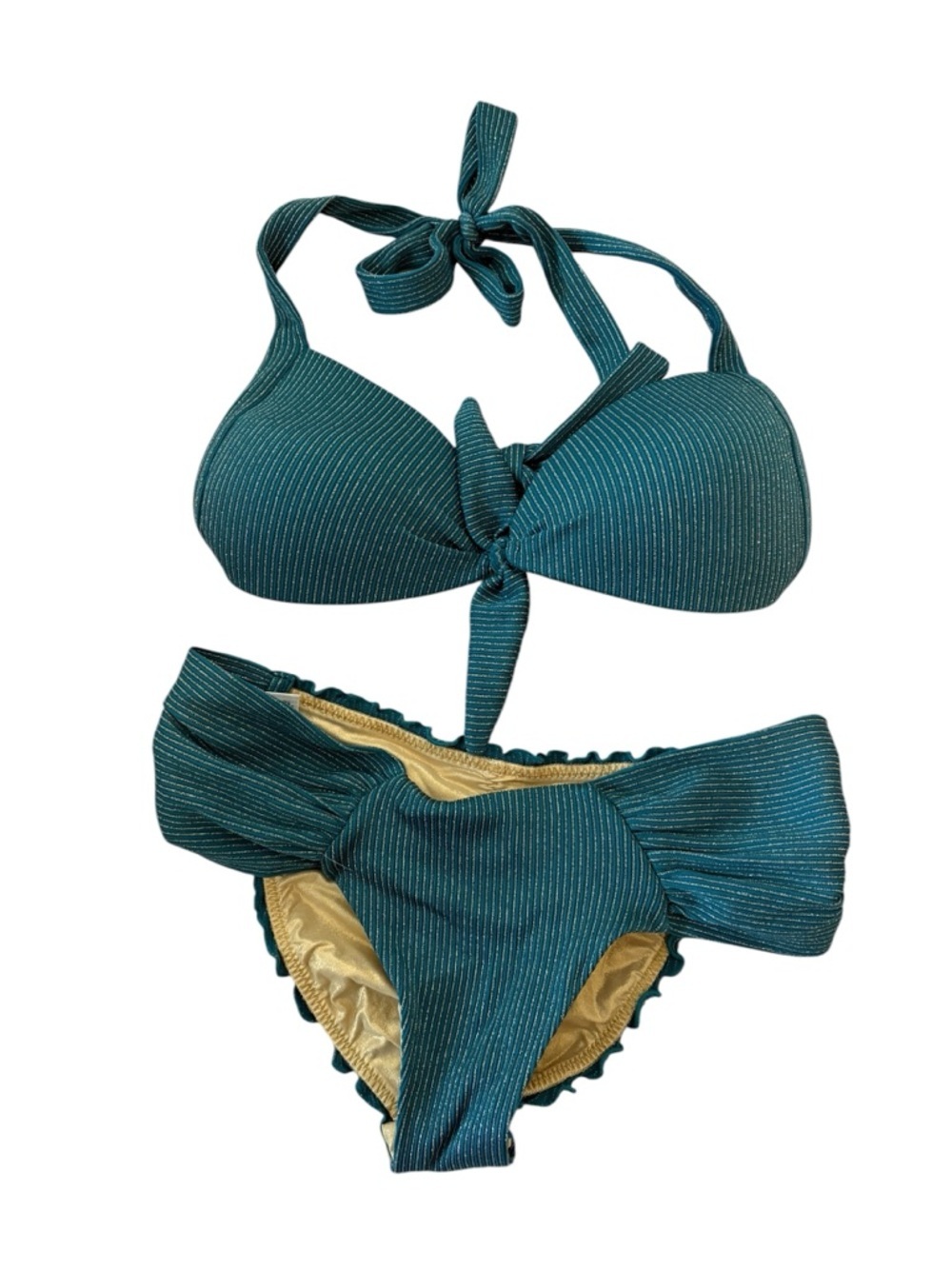 Luli Fama Havana nights Bikini Set Halter - Picture 2 of 9